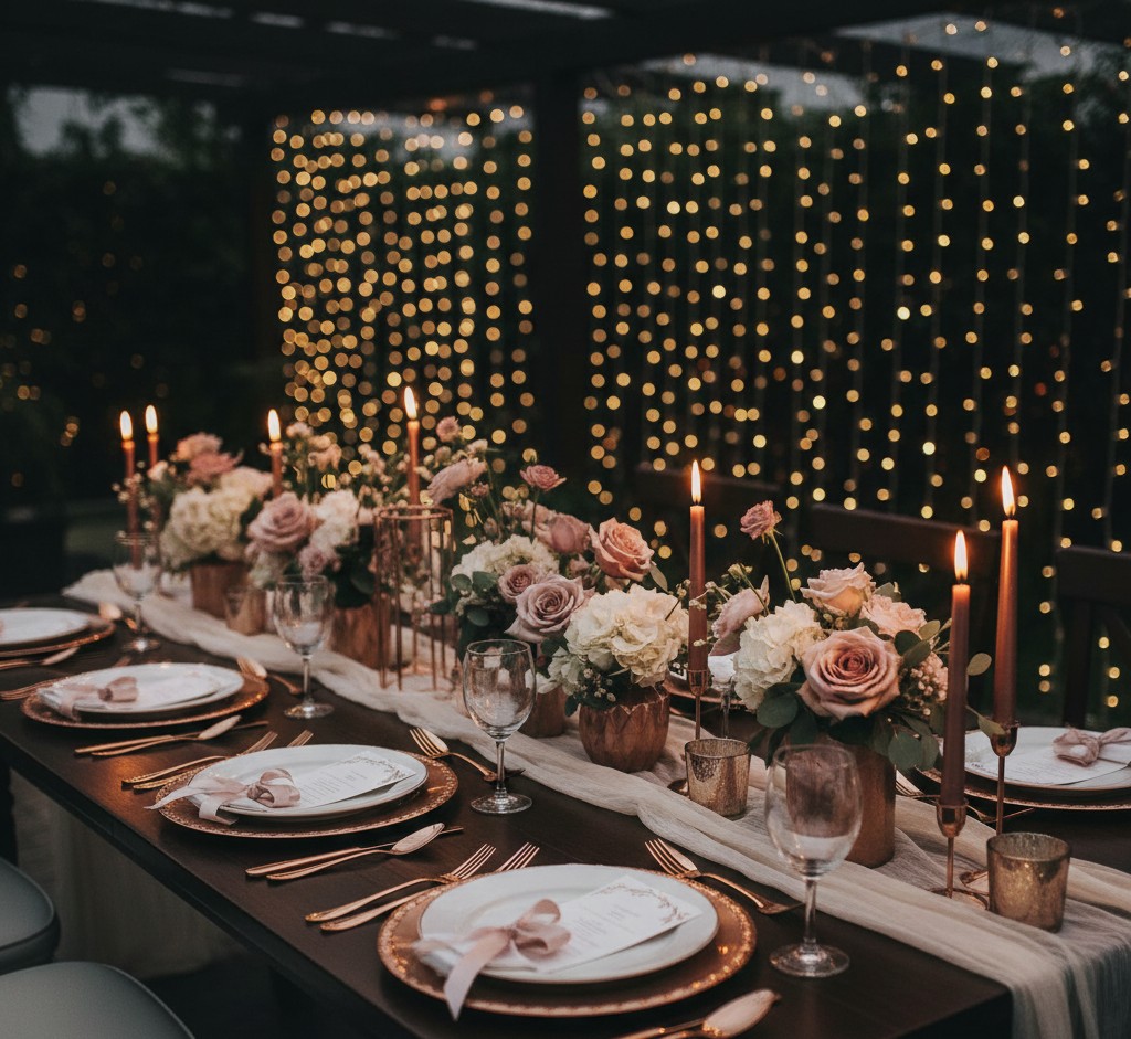 Intimate dinner party