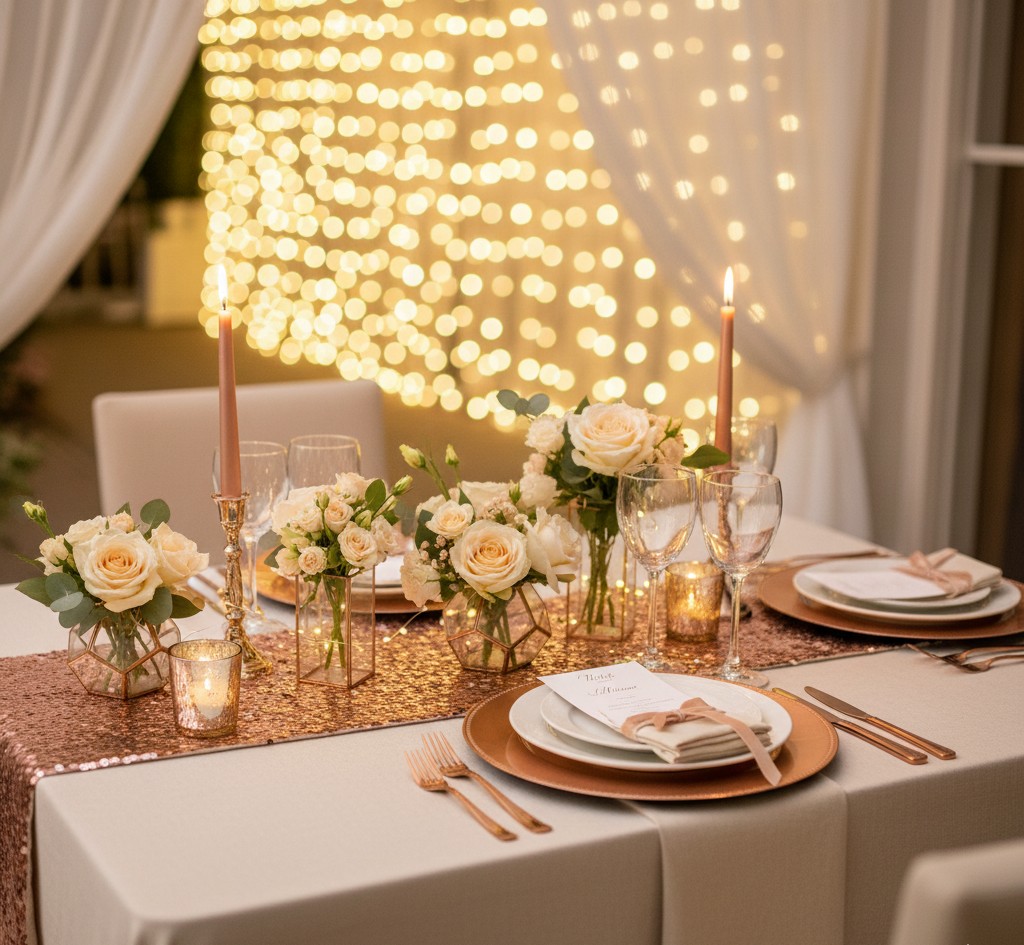 Intimate celebration styling